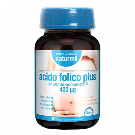 Ácido Fólico Plus 400mcg 90comp